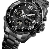 Southeast Asian Spiral Stainless Steel Young Men's Watch
