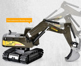 Children's Alloy Remote Control Excavator Construction Vehicle Toy