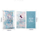 Simple Travel Mermaid Notepad Gift Travel Book