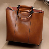 Handmade Original Genuine Leather Women's Bag Portable