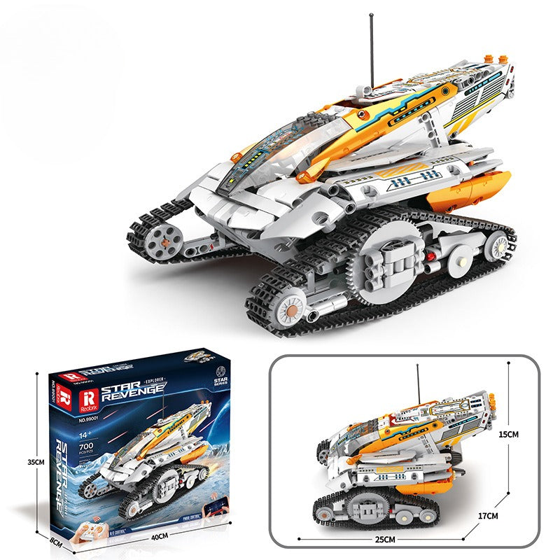 Series Remote Control Aviation Vehicle Educational Assembly Toy