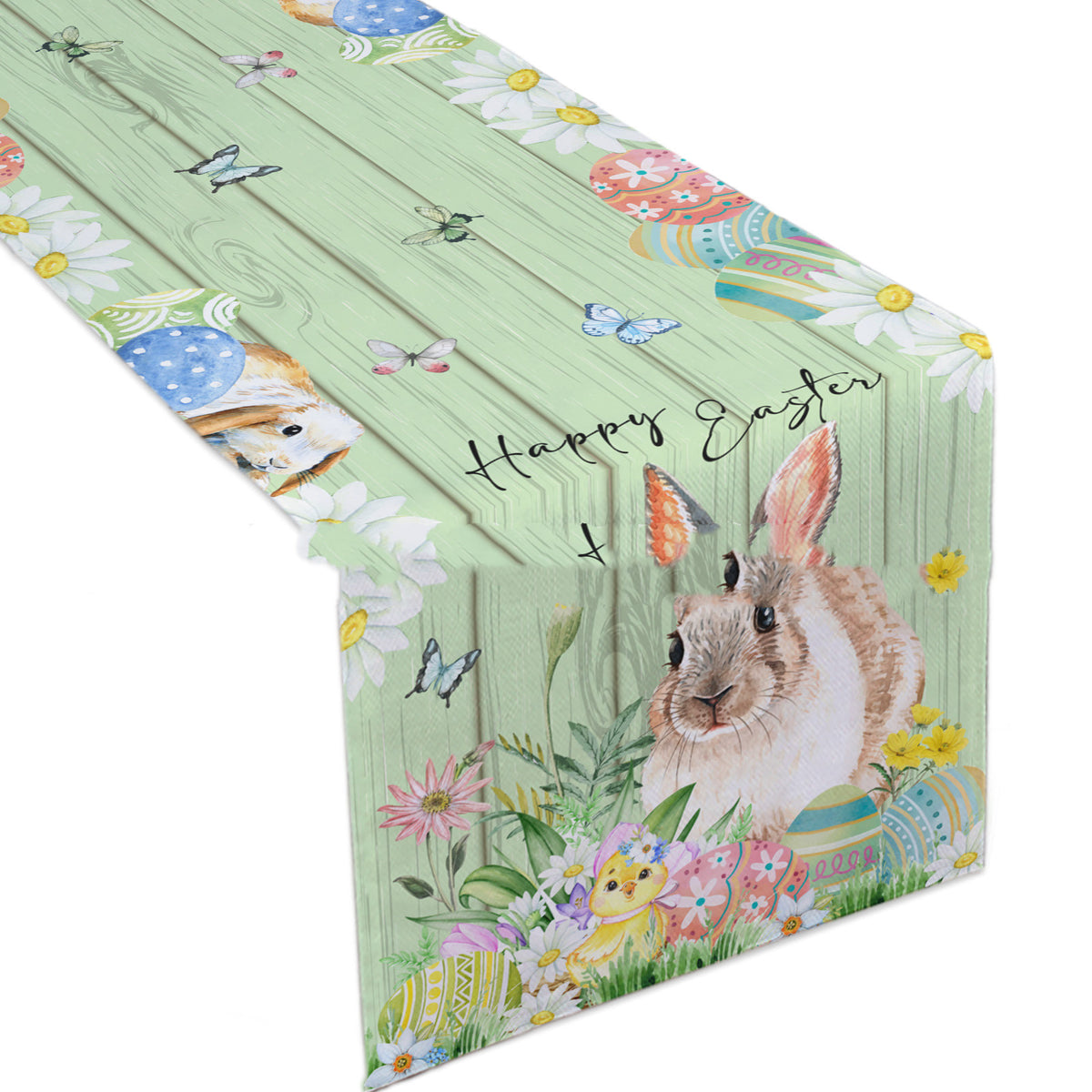 Easter Dwarf Event Party Heat Insulation Waterproof Strip Decorative Table Cloth