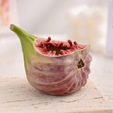Creative Simple Rough Pottery Flowerpot Hand-painted Cute