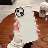 Phone Case Golden Shield Hardware Lens Transparent