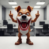 Office Desk Surface Panel Animal Statue Ornaments