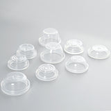 Transparent Breast Fittings Liquid Silicone Cylinder