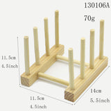 Wooden Bookshelf Home Decoration Storage Rack