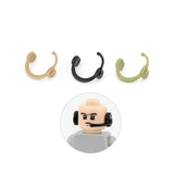 Small Particles Military Building Blocks Minifigure Accessories Earphone Parts Without Function